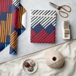 Enic Boho Mönster Snöre Embroidery on Fabric Presentpapper