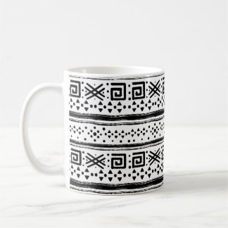 Enic Boho Tribal Art Skriv ut Kaffemugg