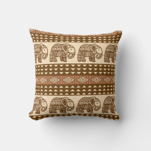 Enic Elephants Geometric Vintage Mönster Kudde