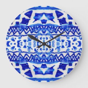 Enic Indigo Arrow Native Mönster Stor Klocka