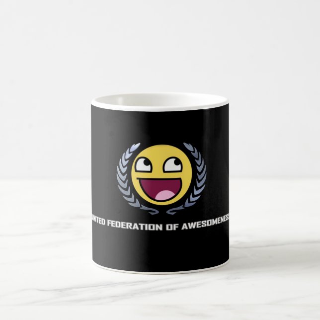 Enig federation av den Awesomeness muggen Kaffemugg (Center)