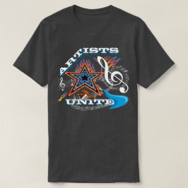 Enig musik för konstnärer t-shirt