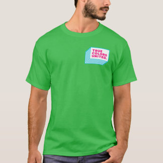 Enig skjorta för riktiga färger (grönt) t shirt