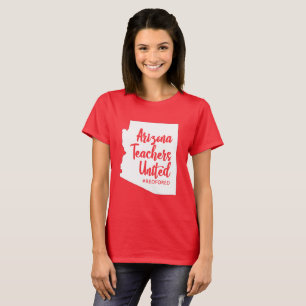 Enig Tshirt för Arizona lärare T Shirt