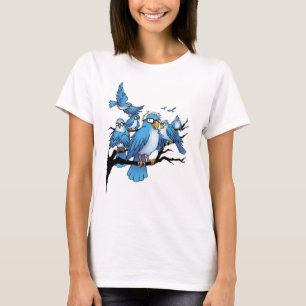 Eniga Berniecrats av Amerika - kvinna utslagsplats T Shirt