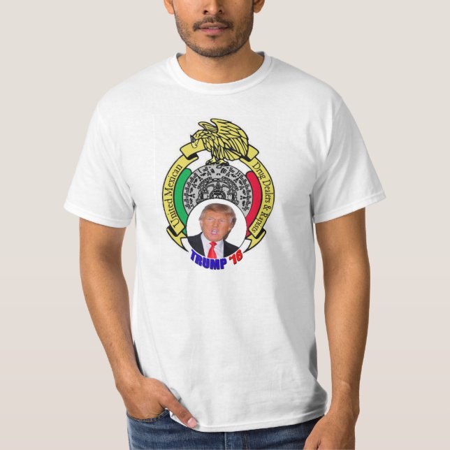 Eniga mexicanska brottslingar för TRUMF '16! T-shirt (Framsida)