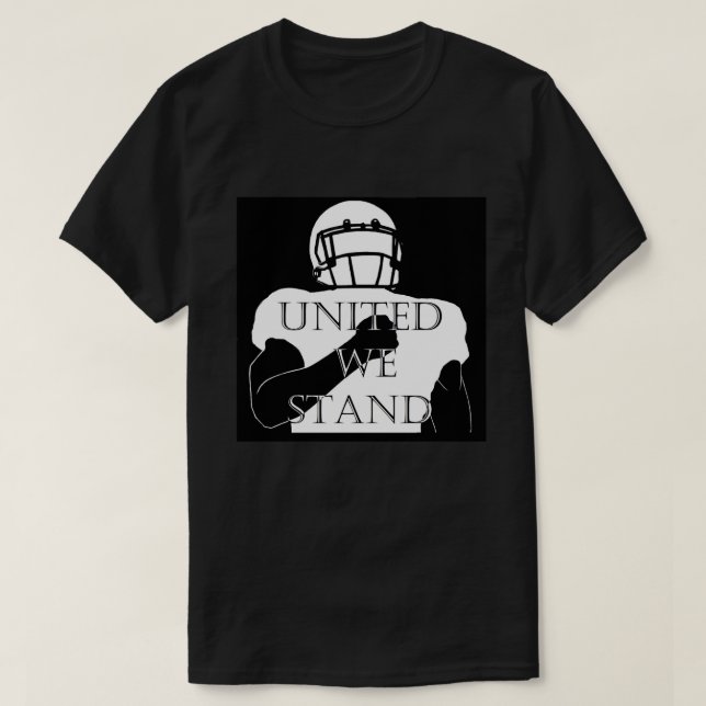 Eniga står vi tee shirt (Design framsida)