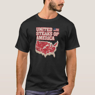 Eniga Steaks av Amerika T-shirt