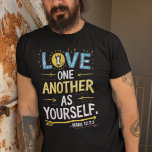 Enighet i Kärlek: Teckning i Kärlek som din T Shirt