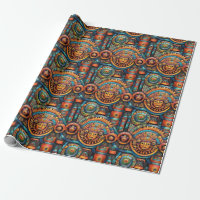 Enigma från Mayans Wrapping Papper