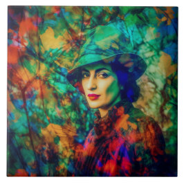 Enigma in Autumn Kakelplatta