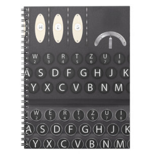 Enigma Maskin Anteckningsbok