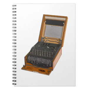 Enigma Maskin Anteckningsbok