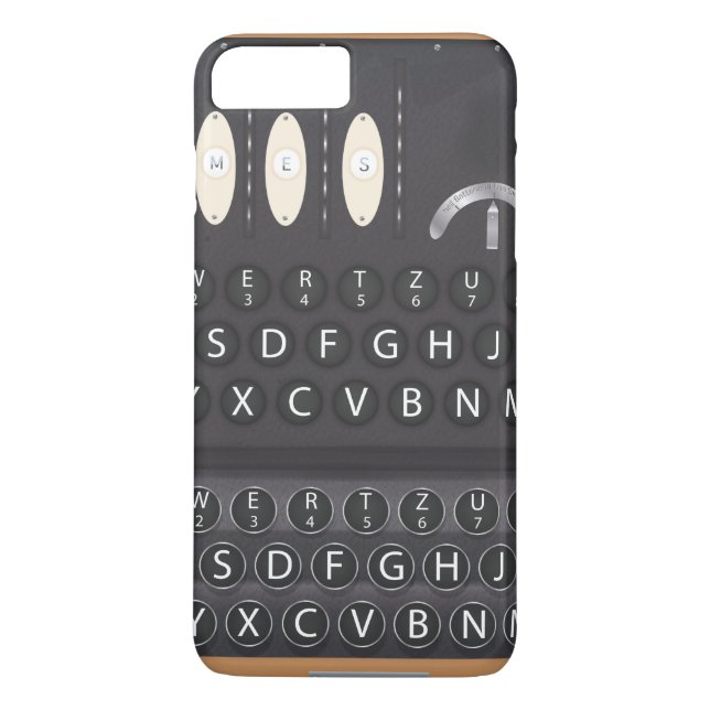 Enigma Maskin Case-Mate iPhone Skal (Baksida)