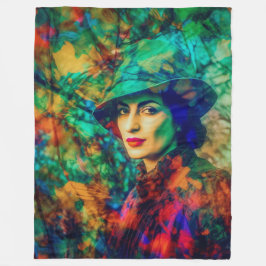 Enigma på hösten fleecefilt