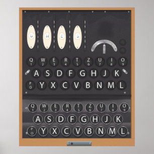 Enigmamaskinen Poster