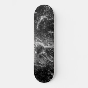 Enigmatic Black Marble #2 #struktur #decor #art Mini Skateboard Bräda 18,5 Cm