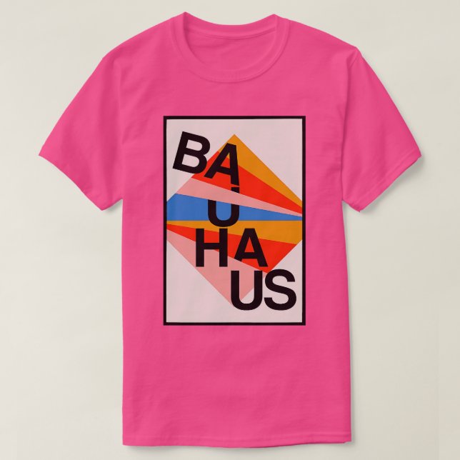 Enigmatic Cadence Bauhaus Harmonic Exploration of  T Shirt (Design framsida)