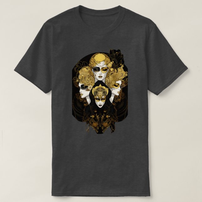 Enigmatic Elegance TShirt T Shirt (Design framsida)