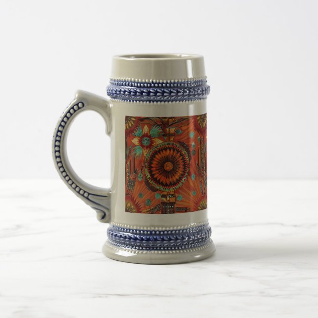 Enigmatic Indigo "Intricate Echoes" Stein 650 ml Sejdel (Vänster)