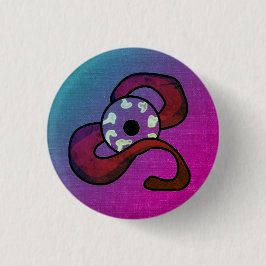 Enigmatisk enttwed Öga Knapp