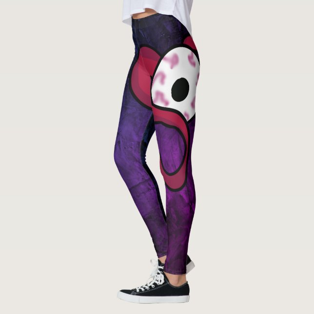 Enigmatisk enttwed Öga Leggings (Vänster)