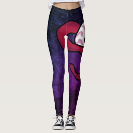 Enigmatisk enttwed Öga Leggings