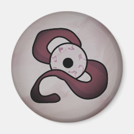 Enigmatisk enttwed Öga Magnet