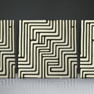 Enigmatisk keramik Tile in Luminous Glaze Kakelplatta
