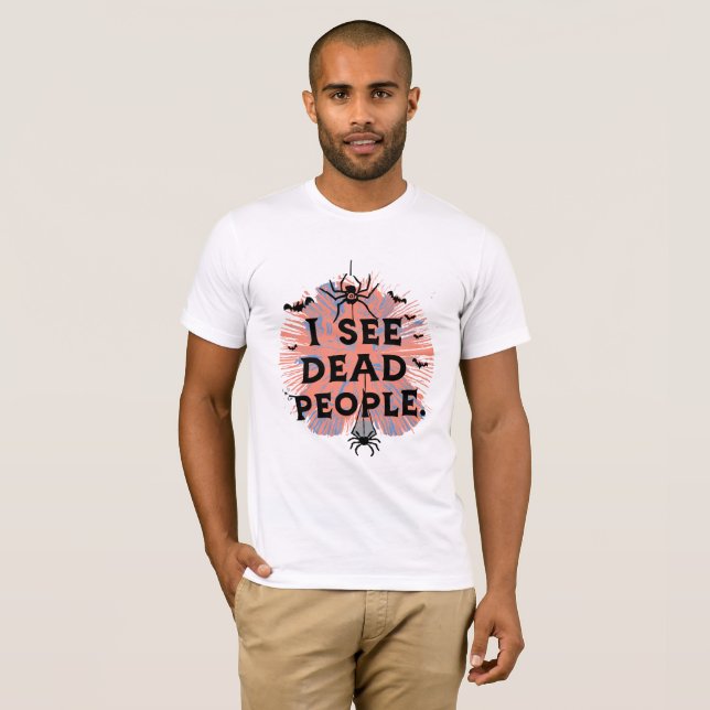 Enigmatisk textdesign t shirt (Hel framsida)