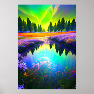 Enigmatisk Vatten, Mysterious Sjö Poster