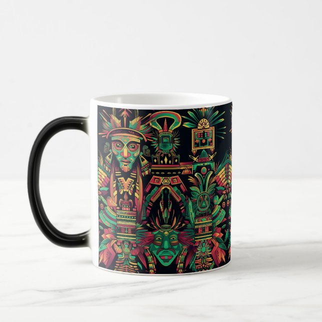 Enigmatiskt kobolt "Ancestral Paradigm" 325 ml Mor Magisk Mugg (Vänster)