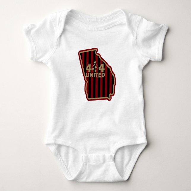 Enigt Atlanta förenat bekläda 404 för baby T Shirt (Framsida)