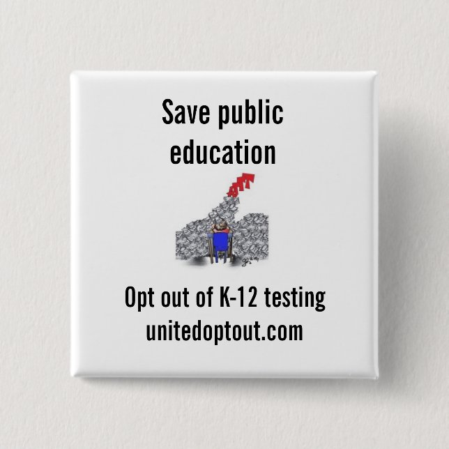 Enigt Opt kvadrerar ut knäppas Knapp (Framsida)