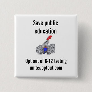 Enigt Opt kvadrerar ut knäppas Knapp