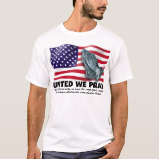 ENIGT OSS inpassad T-tröja för PRAY® Tee Shirt