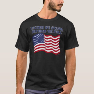 ENIGT STÅR VI, DELAT OSS NEDGÅNGEN T-SHIRT