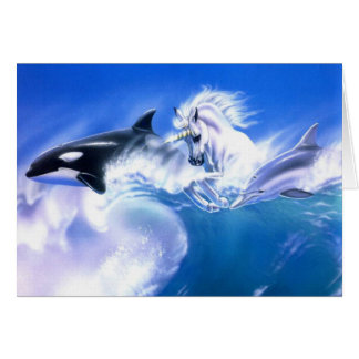 Enigt står vi hälsningskort