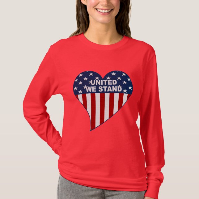 Enigt står vi t-shirt (Framsida)
