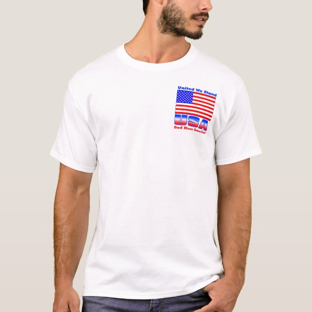 Enigt står vi tee shirt (Framsida)