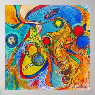 Enity by B Kendall Poster