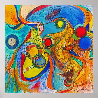 Enity by B Kendall Poster