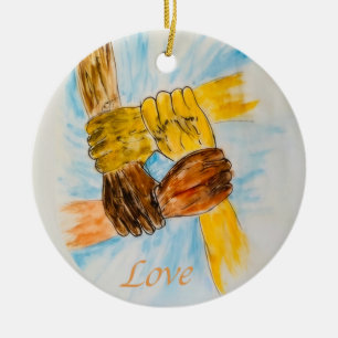 Enity Ceramic Circle Ornament