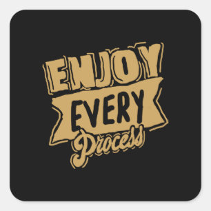 ENJOY 51 FYRKANTIGT KLISTERMÄRKE