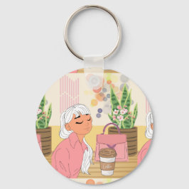 ENJOY COFFEE ÄR PRICELESS NYCKELRING