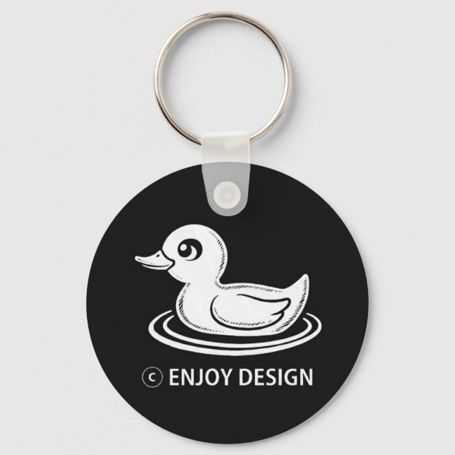 ENJOY DESIGN KEY HOLDER NYCKELRING (Framsida)