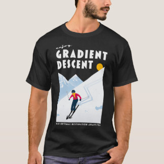 Enjoy gradient descent t shirt