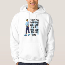 ENJOY JEANS QUOTE HOODIE