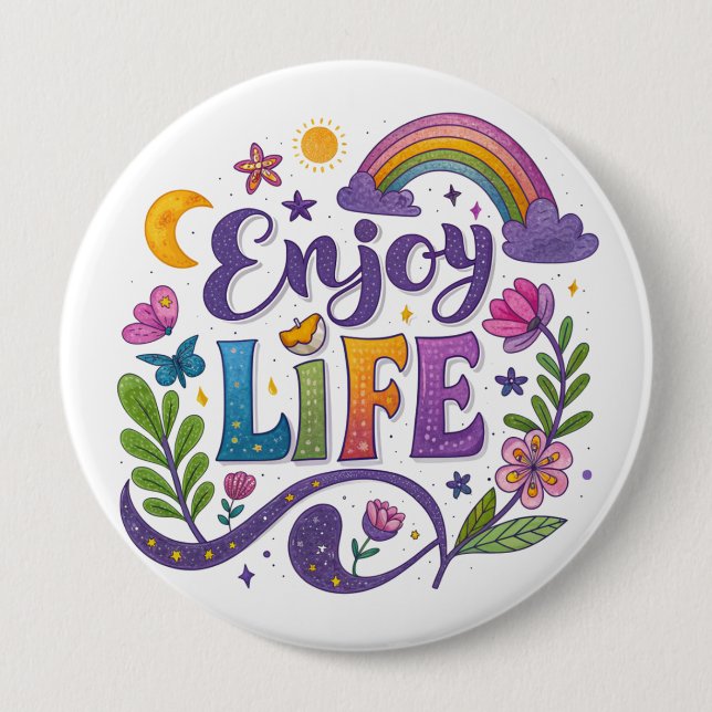 "Enjoy Life" Button Knapp (Framsida)