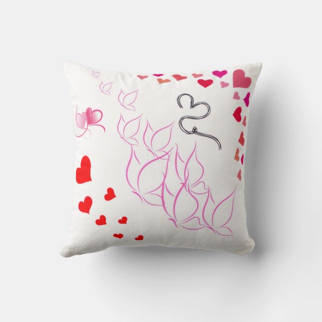 Enjoy Life Quote Pillow – Motivational Throw Pillo Kudde (Baksida)